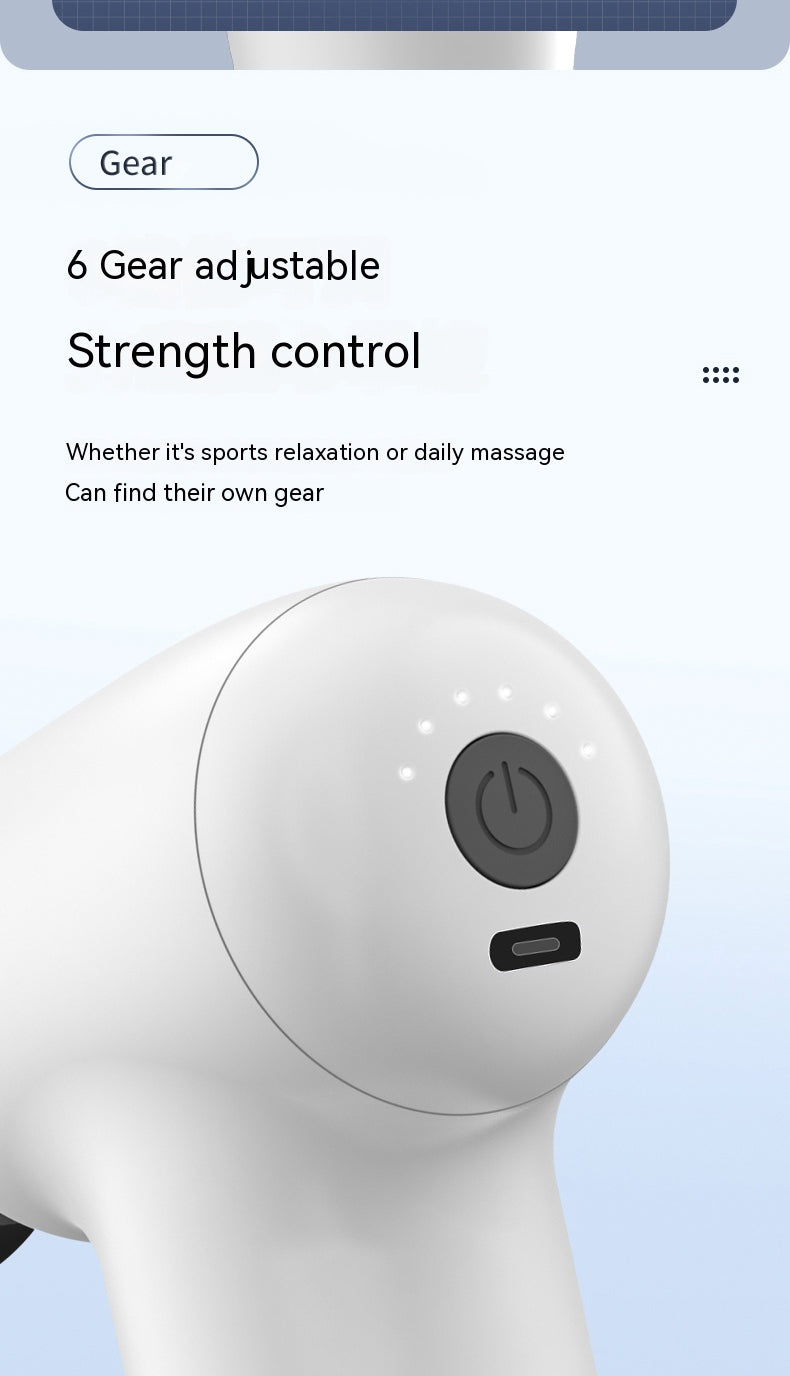 Muscle Massage Gun with 4 Heads FH-820
