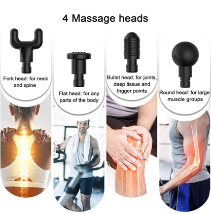 Muscle Massage Gun with 4 Heads FH-820