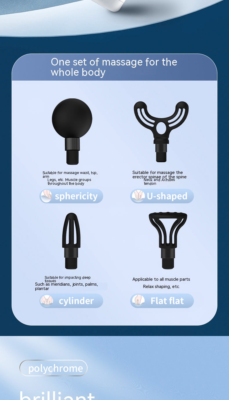 Muscle Massage Gun with 4 Heads FH-820
